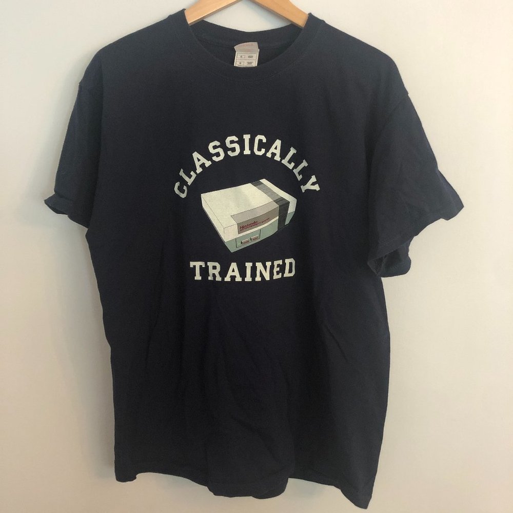 "Classically Trained" Nintendo Nes Tee - image 1